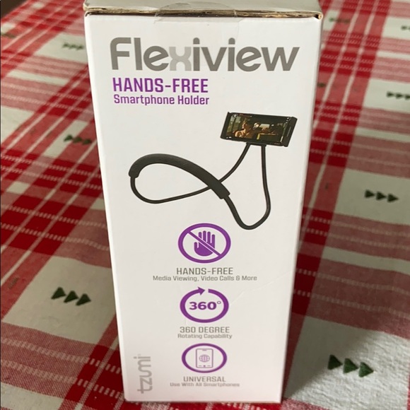 (CLOSET CLOSING FINAL SALE) NWT Hands-Free Smartphone Holder for Watching TV - Picture 4 of 6